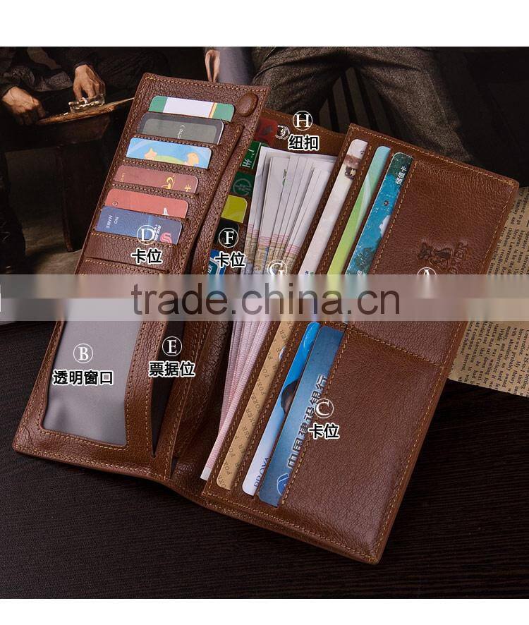 wallet case card holder wallet men genuine leather wallet