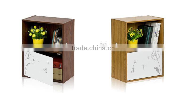 E1 Two -layer Night Stand With 1 Door