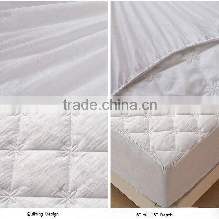 Quilted Mattress Protector,Quilted Fitted Sheet Hotel