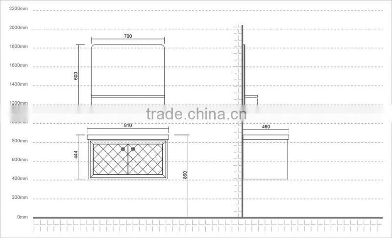CRW GT0243 Bathroom Wall Cabinet White