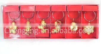 Polyresin Christmas decor wine charms