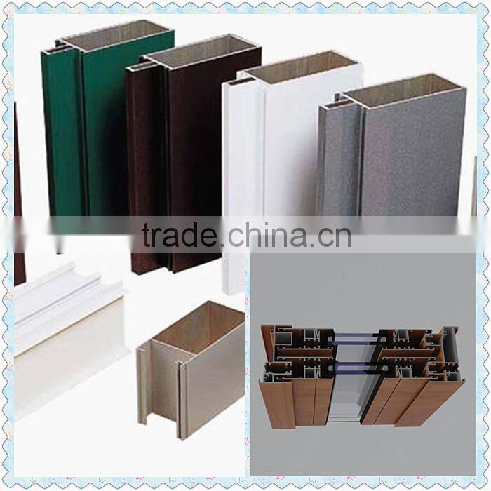 Aluminium composite panel cladding glass curtain wall double wall