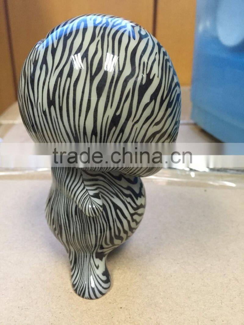 Black PVC DIY Toys,Animal Shaped Feature Plastic Toys