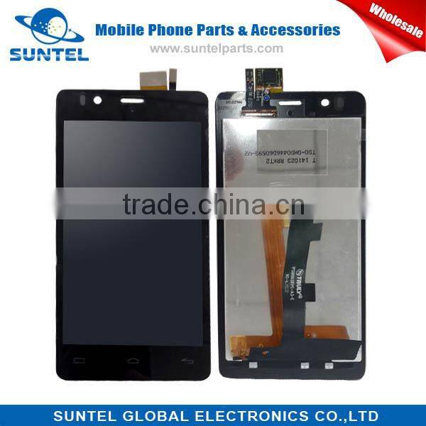 Negro en stock original BQ E4.5 pantalla tactil Digitizer + LCD de pantalla para TFT5K0858FPC-A1-E
