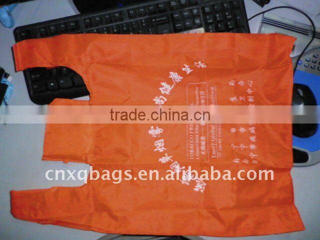 nylon fold bag polyester folding bag non woven folded bag