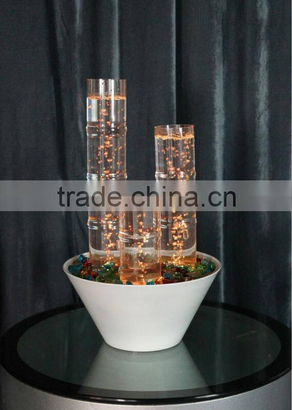 colorful Lucky Bubble Fountain with LED color changing