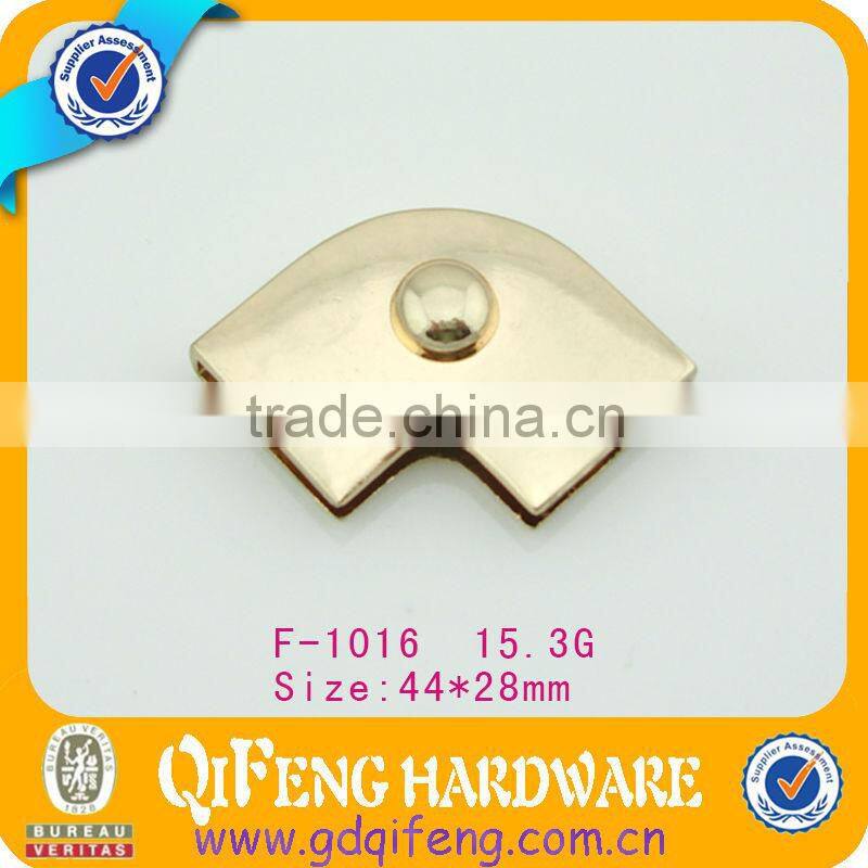 2014 gold plated metal purse bag frame for handbags qifeng from china manufacturer f-990