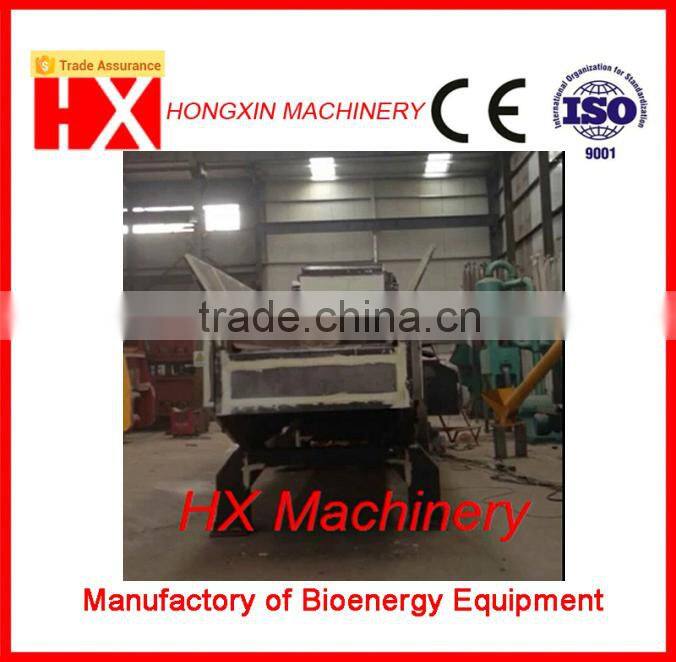 wood log crusher
