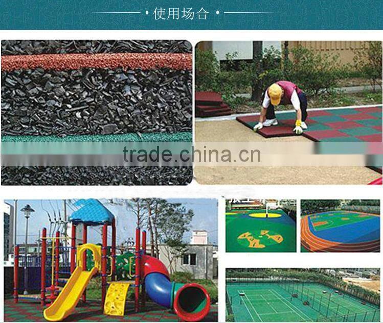 Outdoor Rubber Flooring Machine / Rubber Tile Making Machine / Rubber Tile Machine