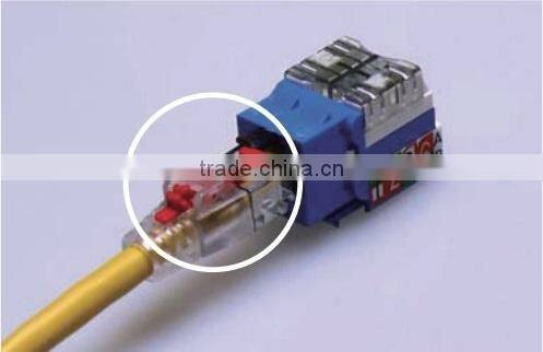 RJ45 Secure Lock Boot with Removal Tool For Modular Plug