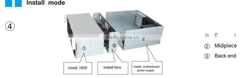 High Quality 4u hot swap server chassis