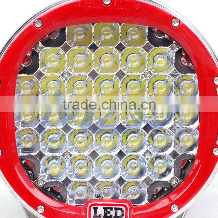 High Power LED Work light 185W CRE E MZ driving lights die cast aluminum housing led offroad light bars SUV ATV car parts lamps