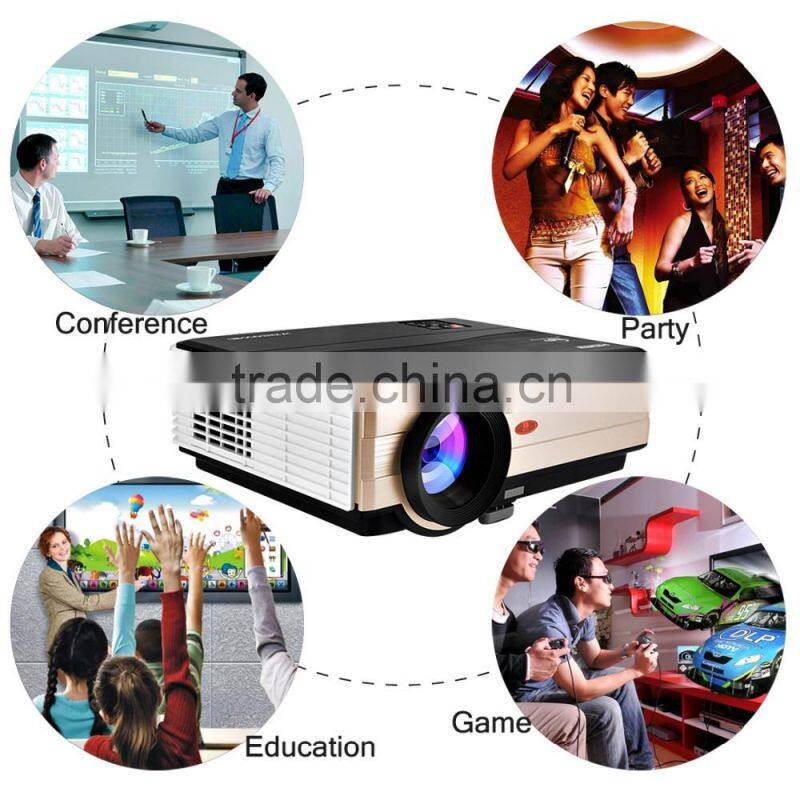 Multimedia Projector 4000 Lumen Home Cinema Projector