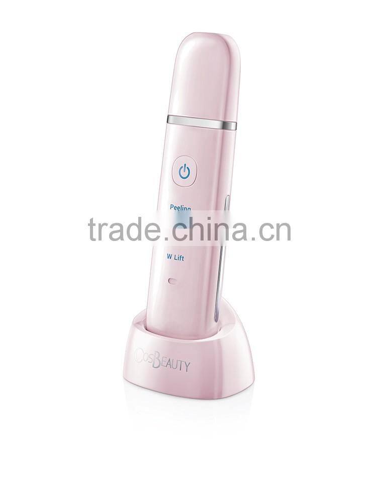 CosBeauty CB-025 High Freqnency anti aging Home Use Facial Exfoliator Ultrasonic derma skin scrubber