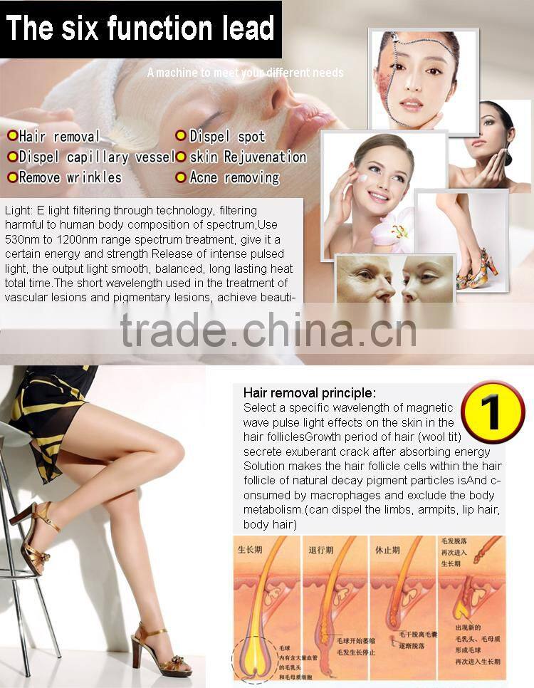 Factory Direct Sales IPL Laser Lair Removal Power Supply Photo Rejuvenation machine in Renlang Beauty Machine