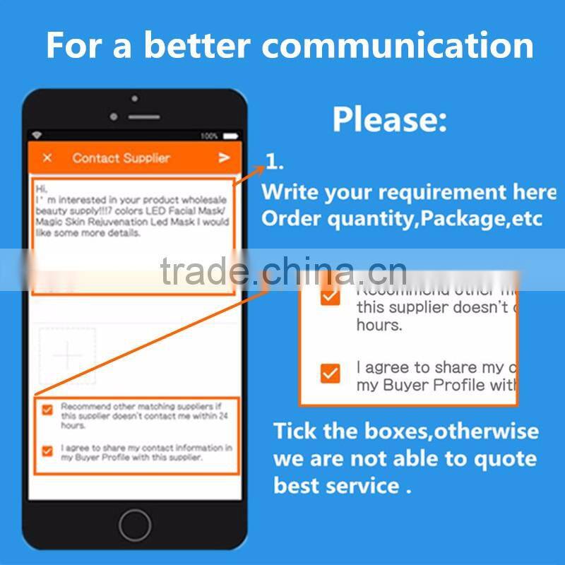 Popular skin care mask 7 colors skin care face mask led mask