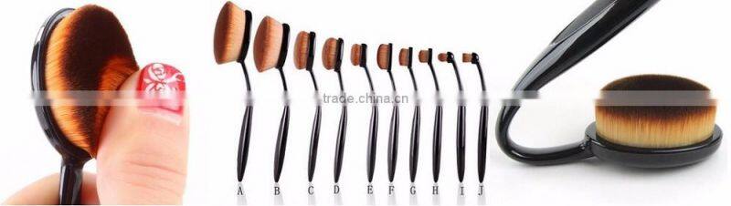 Amazon Market! Oval toothpaste makeup foundation brush