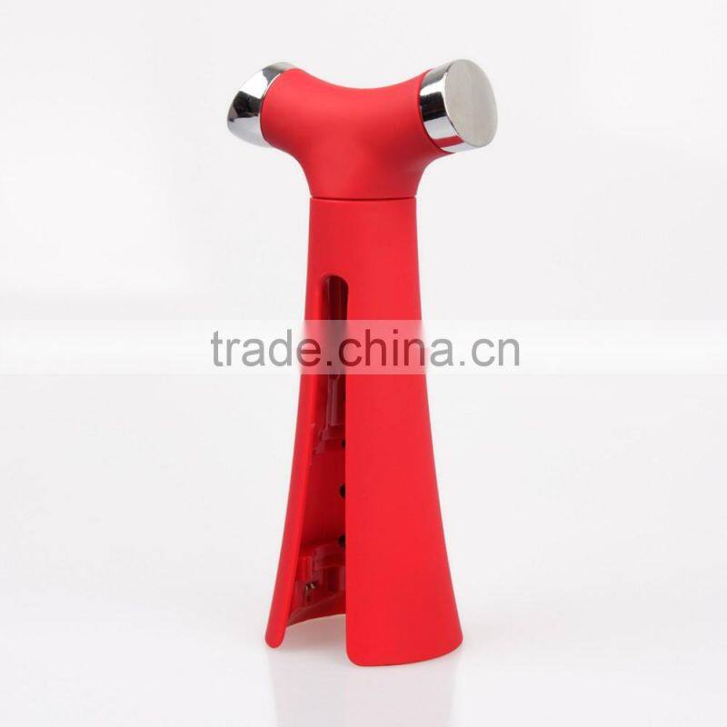 4 in 1 Wine Opener-Screwpull Corkscrew with Pour Spout, Bottle Stopper, Wine Foil Cutter