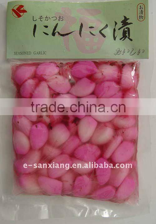 new season garlic in brine