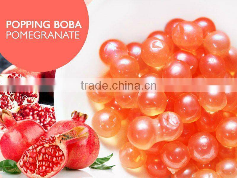 green apple popping boba