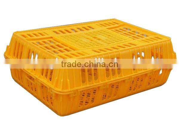 2016 Hot Sale Plastic Live Chicken Transport Cage with High Quality