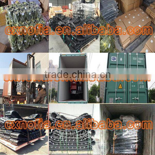 Trade assurance combine harvester rubber track 450*90*48 rubber crawler