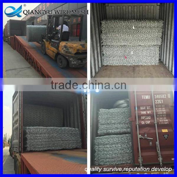 1x1x2m gabion cages for sale/ gabion wire/ low gabion stone baskets
