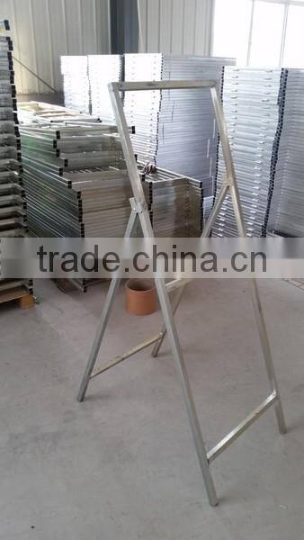 folding steel Advertising shelf