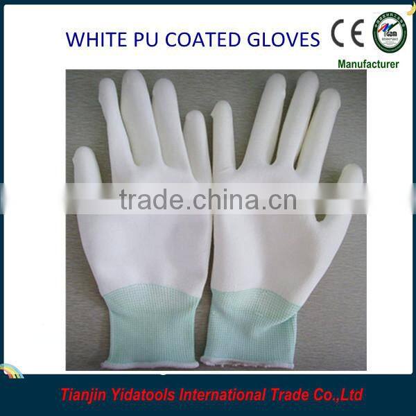 black pu coated gloves