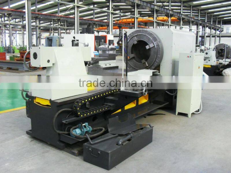 Big Spindle Bore Horizontal Cutting Threads Lathe for Oil Country
