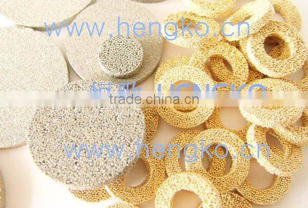 sintered metal porous filter media