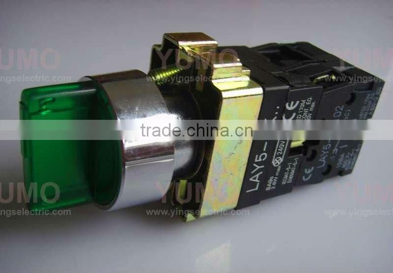 Push Button plastic bezel pushbutton switchLAY5-BK3365
