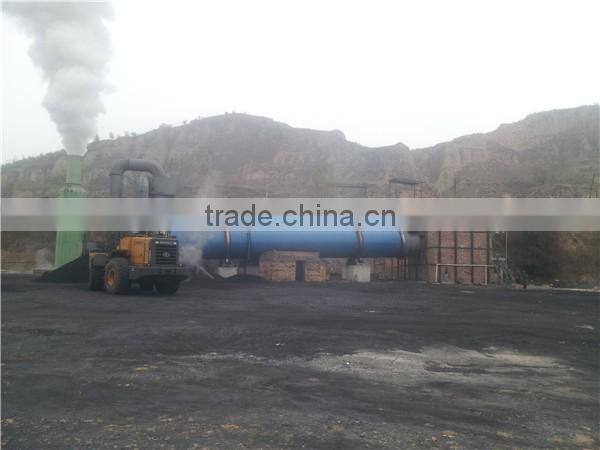 1400 ton per day lignite rotary dryer/brown coal dryer machine manufacturer in China