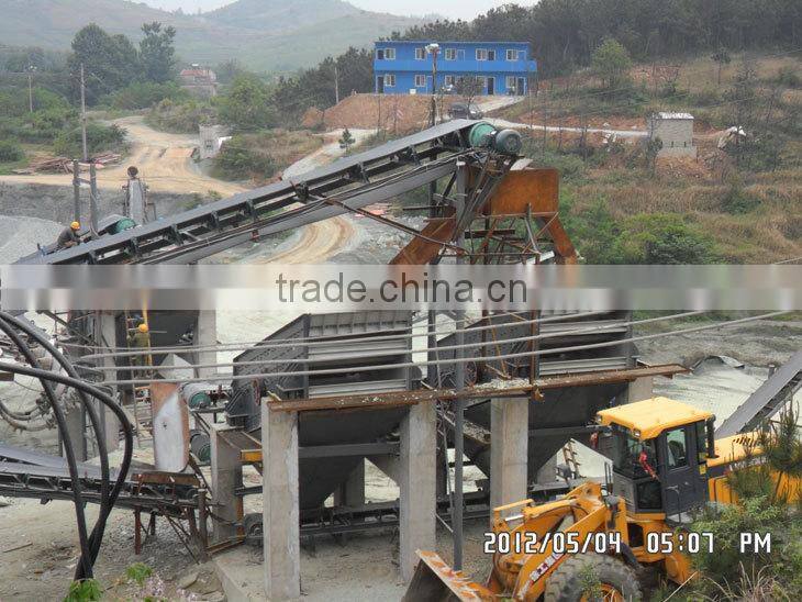 High capacity sand vibrating sieve