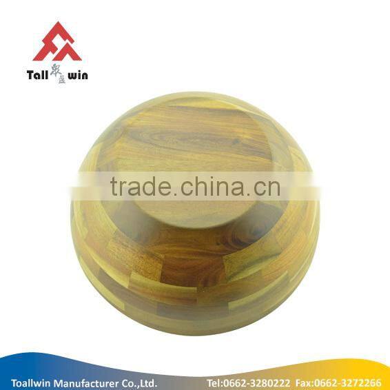 hot selling high quality bamboo walnut bowl with nutcracker