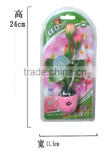 Energy Saving Light Control Sensor Lamp Color Mushroom LED Night Light