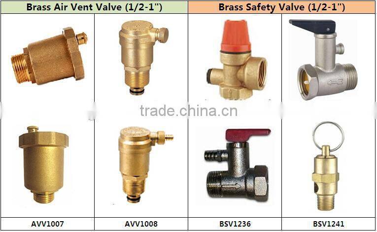 Brass air release valve
