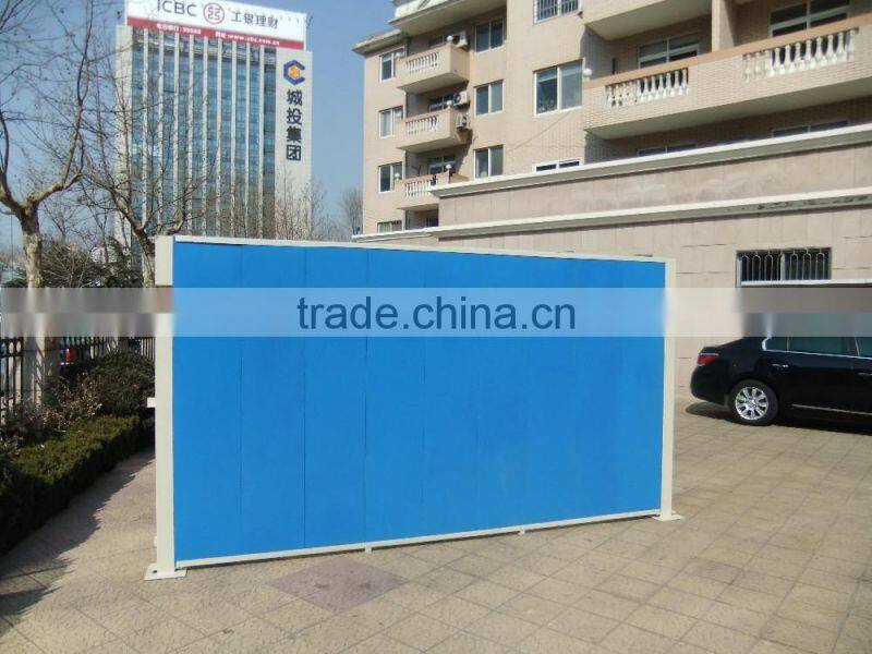 galvanized steel fence