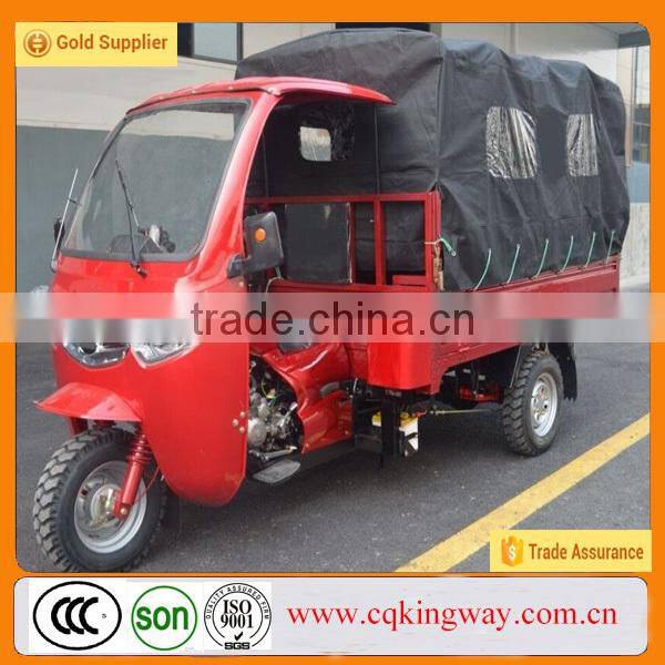 Chongqing Factory Direct Sale Motorized 300cc Trike Motorcycle Water Cooled Three Wheels
