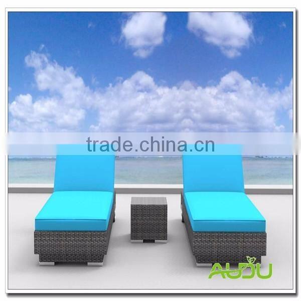 Audu Cheap Commercial Folding Two-Seat Beach Chair