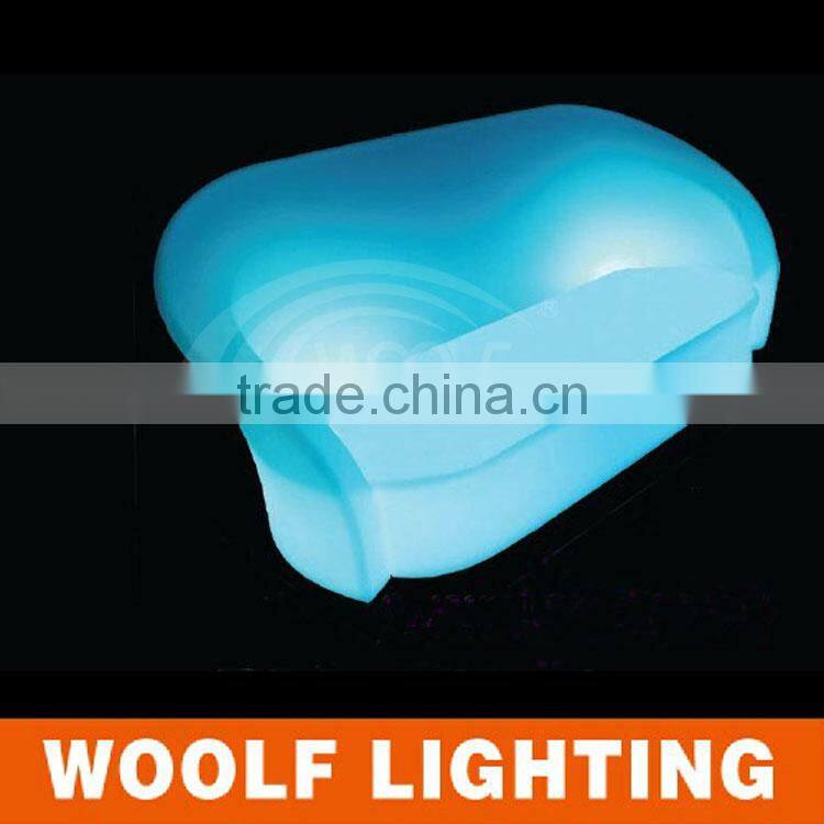 Popular Modern led home garden three seats Sofa Furniture with remote control