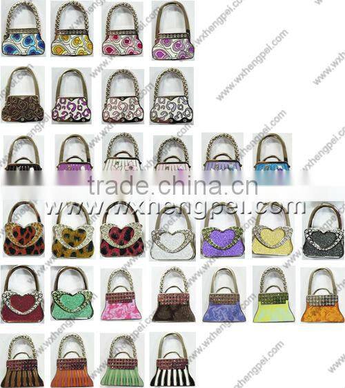 2014 new style folding bag purse hook handbag hanger holder