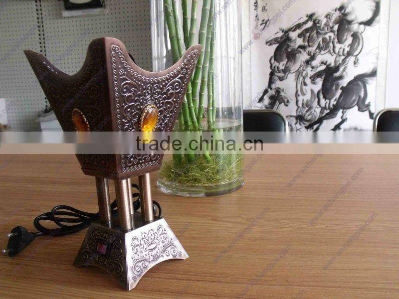 Metal Electronic Incense Burner new style Arabic style metal incense burner
