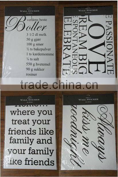 Wall Quote Saying-Wall Sticker Decal for Home Decoration