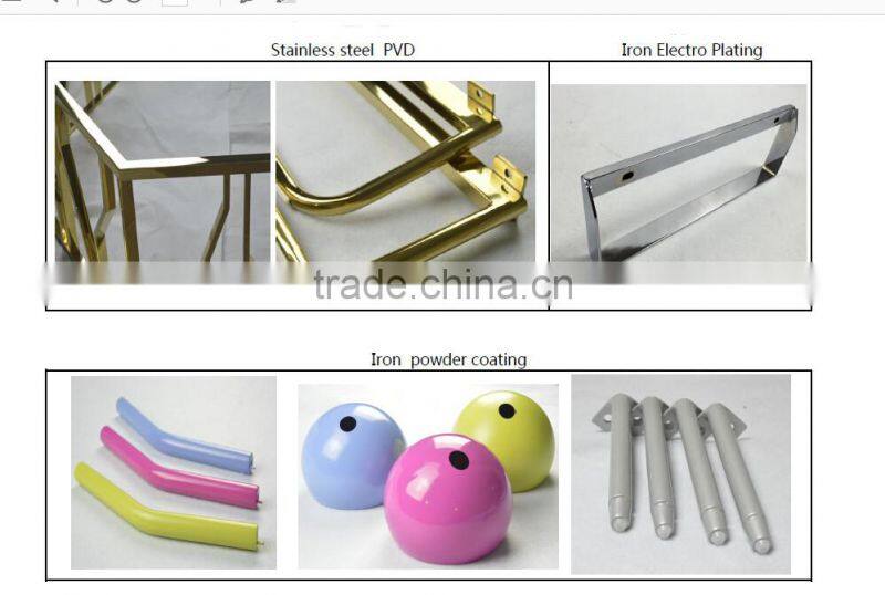 16 inch Set of Four steel hairpin table legs for End Tables