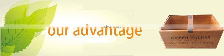 wooden fruit crates box with handle