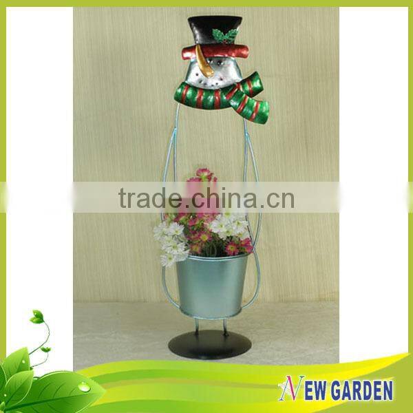 Cheap Price Unique Style Santa Claus Christmas Basket For Flower