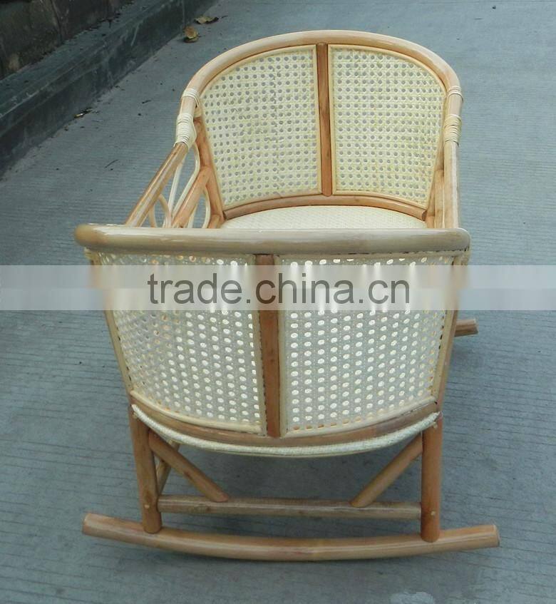 Portable baby cradle crib baby swing bed made of rattan for new born baby bed BF09-80000
