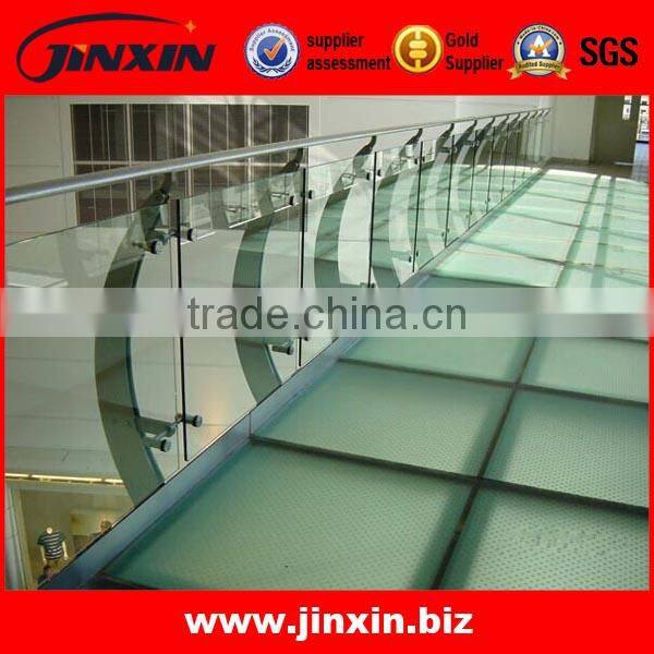 Laser Precise Cutted Stainless Steel Plate Glass Column