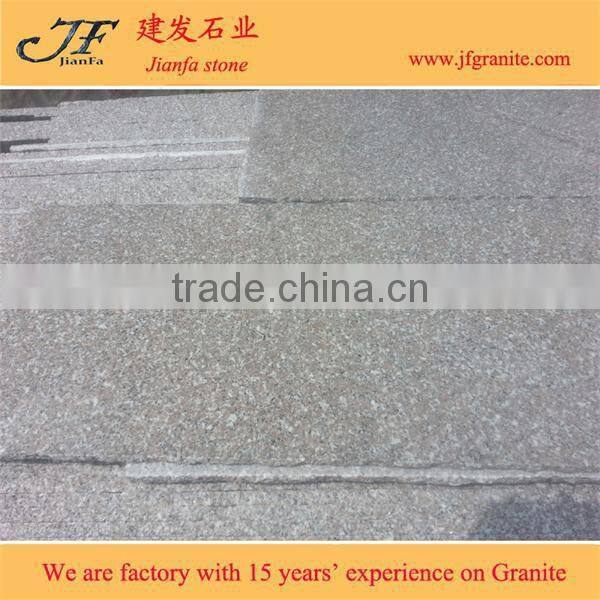 Chinese G617 pink granite staircase